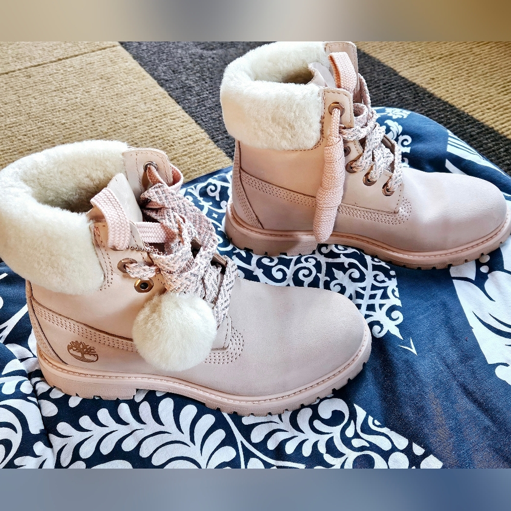 Women Baby pink Timberland